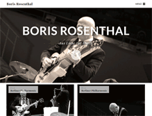 Tablet Screenshot of borisrosenthal.de